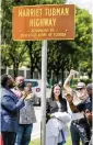  ?? SAM NAVARRO Special for the Miami Herald ?? Isabella Banos, center, of the Harriet Tubman Highway Committee, joined by her grandfathe­r, Modesto Abety, and local elected officials, smiles after unveiling the new sign renaming a portion of South Florida’s Dixie Highway after Harriet Tubman on Saturday.