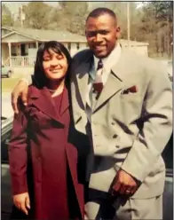  ?? (Special to the Democrat-Gazette) ?? Donna Arnold and Willie Laws were married on Sept. 3, 1988. Their wedding was small and informal, but for their 15th anniversar­y they made up for that with a formal vow renewal ceremony. “We did the whole nine yards,” she says.