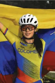  ?? FOTO CORTESÍA ?? Gabriela es nueva figura del patinaje de Colombia. Ganó oro en Olímpicos juveniles 2018.