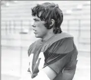  ?? Bo Busby Democrat-Gazette file photo ?? was a 1975 first-team All-Southwest Conference selection at free safety as a junior at Arkansas. That season, the Razorbacks were 10-2, earned a share of the conference title, beat Georgia 31-10 in the Cotton Bowl and finished No. 7 in the final...