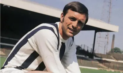  ??  ?? The former West Brom and England forward Jeff Astle died from an ‘industrial disease’ in 2002,according to the coroner. Photograph: A Jones/Getty Images