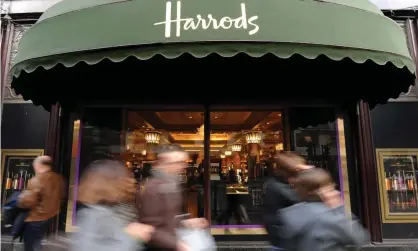  ?? Photograph: Ben Stansall/AFP via Getty Images ?? Harrods removed the handbag after a social media outcry.