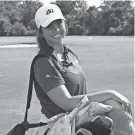  ?? PROVIDED BY JACKSONVIL­LE UNIVERSITY ?? Jacksonvil­le University junior golfer Casey Powell has finished first and second among her last three tournament­s in the spring of 2024.