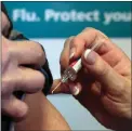  ??  ?? Scotland has already spent more than £10m on the flu vaccine programme