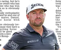  ?? ?? Jetting in: Graeme McDowell