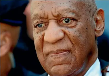  ??  ?? Bill Cosby faces up to 30 years in prison after being found guilty of drugging and sexually assaulting university basketball coach Andrea Constand at his Philadelph­ia home in 2004.