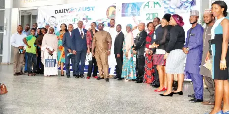  ?? Photo: Ikechukwu Ibe ?? Participan­ts at the second day of the ‘All Things Medical Conference and Exhibition’ organized by Media Trust Limited and Prompt Home Health in Abuja yesterday.