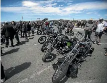  ?? PHOTO: GEORGE HEARD/STUFF ?? Over 300 motorcycle­s were displayed to an adoring audience in New Brighton at the weekend.