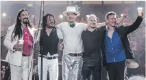  ?? BELL MEDIA ?? The final concert on The Tragically Hip’s farewell tour is held Aug. 20, 2016 in Kingston, Ont. — and broadcast live on CBC.