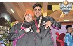  ?? ?? Con sus medallas en la disciplina de Breaking