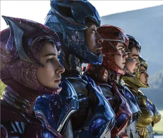  ?? KIMBERLY FRENCH, LIONSGATE ?? This image released by Lionsgate shows a scene from Power Rangers.