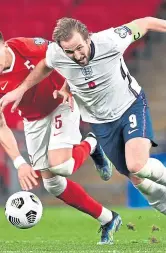  ??  ?? Harry Kane on England duty