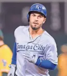  ??  ?? Royals first baseman Eric Hosmer has hit 25 home runs in each of the last two seasons. JOHN HEFTI/USA TODAY SPORTS