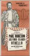  ?? COURTESY OF HARVARD UNIVERSITY ?? Paul Robeson was the first Black actor to be cast as Othello in a major production in the United States — in 1942 in Cambridge, Mass. — and the first to perform the role since Ira Frederick Aldridge more than a century earlier.
