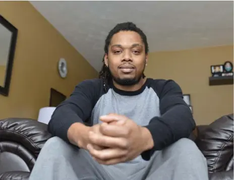  ?? JIM RANKIN/TORONTO STAR ?? Oniko Bailey is facing a deportatio­n order for the second time. After applying for a pardon, the 28-year-old discovered he had an outstandin­g court fee.