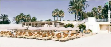  ?? (Doc. mairie de Cannes) ?? Le projet du nouveau délégatair­e de Bijou Plage.