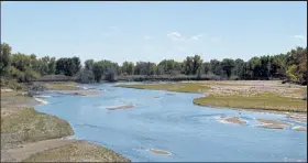  ?? Jeff Rice
/ Sterling Journal-Advocate ?? The South Platte River is seen near Merino in this April 2019 file photo.