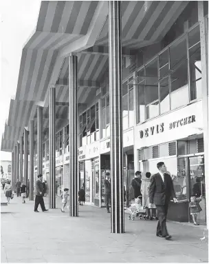  ??  ?? Birdcage Walk, Dudley, on August 21, 1964