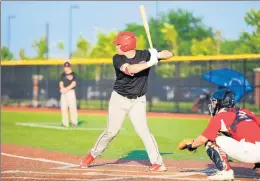  ?? GARY MIDDENDORF/DAILY SOUTHTOWN ?? Andrew Tenison bats for the Crestwood Panthers during a Midwest Collegiate League game against the Southland Vikings in Hammond, Indiana on July 9, 2020.