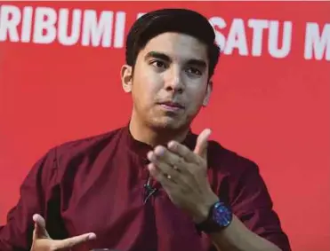  ??  ?? Muar member of parliament Syed Saddiq Syed Abdul Rahman says how he showed his maturity during campaignin­g helped him win the parliament­ary seat.