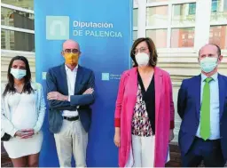  ?? ICAL ?? La presidenta de la Diputación de Palencia, Ángeles Armisén, presenta el proyecto