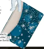  ??  ?? Galactic cardholder, £12, Oliver Bonas