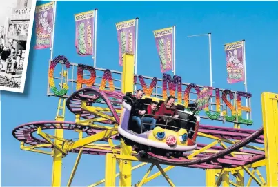  ??  ?? There are thrills galore for fairground fans at Coney Beach Pleasure Park