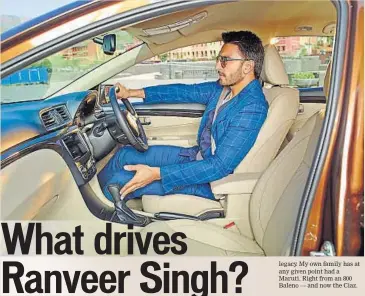 Ranveer Singh shoots for car commercial in Gujarat