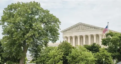  ?? BRANDON BELL/GETTY ?? The high court ruled Maine can’t exclude religious schools from a program that offers tuition aid for private education.