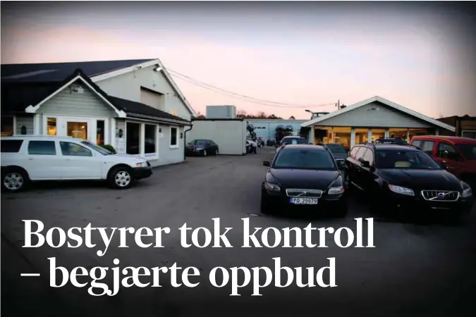  ?? ARKIVFOTO: EIVIND KRISTENSEN ?? Olsen Bil As/berg Auto One AS var det første av Geir Egil Olsens selskaper som gikk konkurs. Flere selskaper følger i rask rekkefølge.