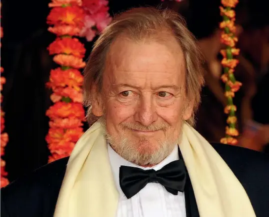  ?? GETTY IMAGES ?? Ronald Pickup in 2015. He was renowned for bringing to his roles what one critic called ‘‘a wonderfull­y shabby nobility’’.