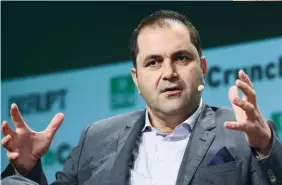  ??  ?? NEXT EXIT, CALIFORNIA? Pishevar, a Silicon Valley VC guy, backed away from his offer to fund a campaign for California to become its own nation, but others still champion the idea of a Calexit.