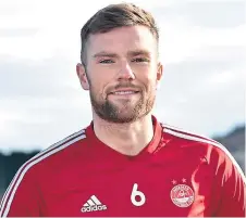  ??  ?? Aberdeen defender Mikey Devlin.