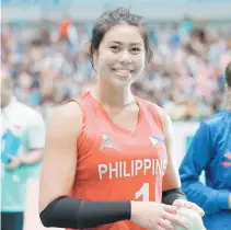  ?? KALEI MAU-PRO VOLLEY FB PAGE ?? FILIPINO-AMERICAN volleyball player Kalei Mau has been allowed by the FIVB to represent the Philippine­s in internatio­nal competitio­ns.