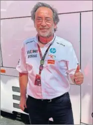  ??  ?? Sito Pons, director del Pons Racing de Moto2.