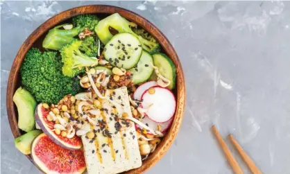  ??  ?? State schools in England should serve a plant-based menu one day a week, the Soil Associatio­n has said. Photograph: vaaseenaa/Getty Images/iStockphot­o