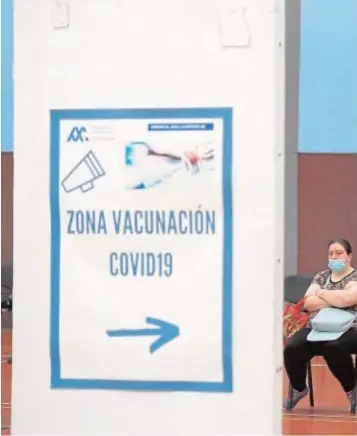  ?? // EFE ?? Centro de vacunación contra el Covid-19 en Avilés (Asturias)