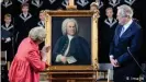  ??  ?? Dieses Bach-Portrait von Elias Gottlob Haußmann kehrte 2015 nach Leipzig zurück