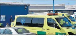  ?? JUAN CARLOS VÁZQUEZ ?? Instalacio­nes de ambulancia­s Tenorio en Sevilla