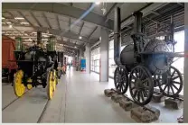  ?? Sans Pareil. NRM ?? Together at last - standing side by side at Shildon are the replica and original incarnatio­ns of Timothy Hackworth’s