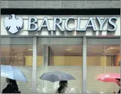  ??  ?? Barclays bank yesterday said that it had reached a separation agreement with management of the Africa division.