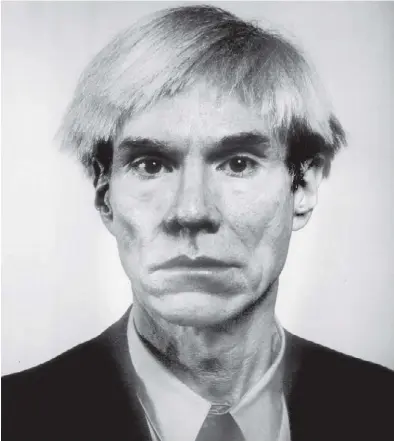  ?? NEIL WINOKUR ?? Andy Warhol, 1982