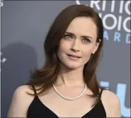  ?? JORDAN STRAUSS — ASSOCIATED PRESS ?? Alexis Bledel at the 23rd annual Critics’ Choice Awards in Santa Monica, Calif., in January 2018.