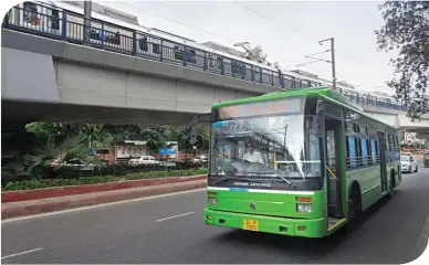  ??  ?? Despite facing heavy competitio­n from Delhi Metro, DTC continues to be the face of mass transport in Delhi.