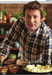  ??  ?? Jamie Oliver: Held talks with Vince Cable this week