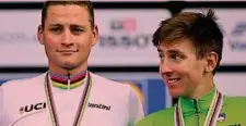  ?? ?? Mathieu Van der Poel, 29 anni, e Tadej Pogacar, 25: 1° e 3° al Mondiale