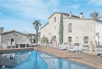  ?? 01 ?? 01 En Lliçà d'Amunt En El Vallès Oriental, esta casa del siglo XX mide más de 1.100 m2 y el terreno es de 9.500 m2. Valorada en 1.950.000 €.