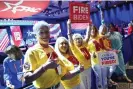  ?? Trump supporters at CPAC. Photograph: Mandel Ngan/AFP/Getty Images ??