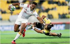  ?? PHOTO: GETTY IMAGES ?? Seta Tamanivalu was a standout when the Chiefs last met the Hurricanes, and he’ll be looking to have a similar impact in the semifinal.