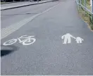  ?? ?? Belysninge­n på cykelvägar kan dämpas.